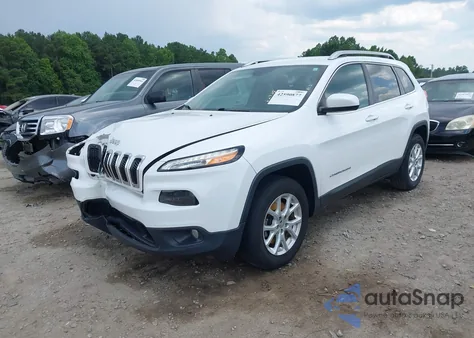 2017 Jeep Cherokee Latitude 4X4 из США, поврежденный, VIN 1C4PJMCB1HD215858